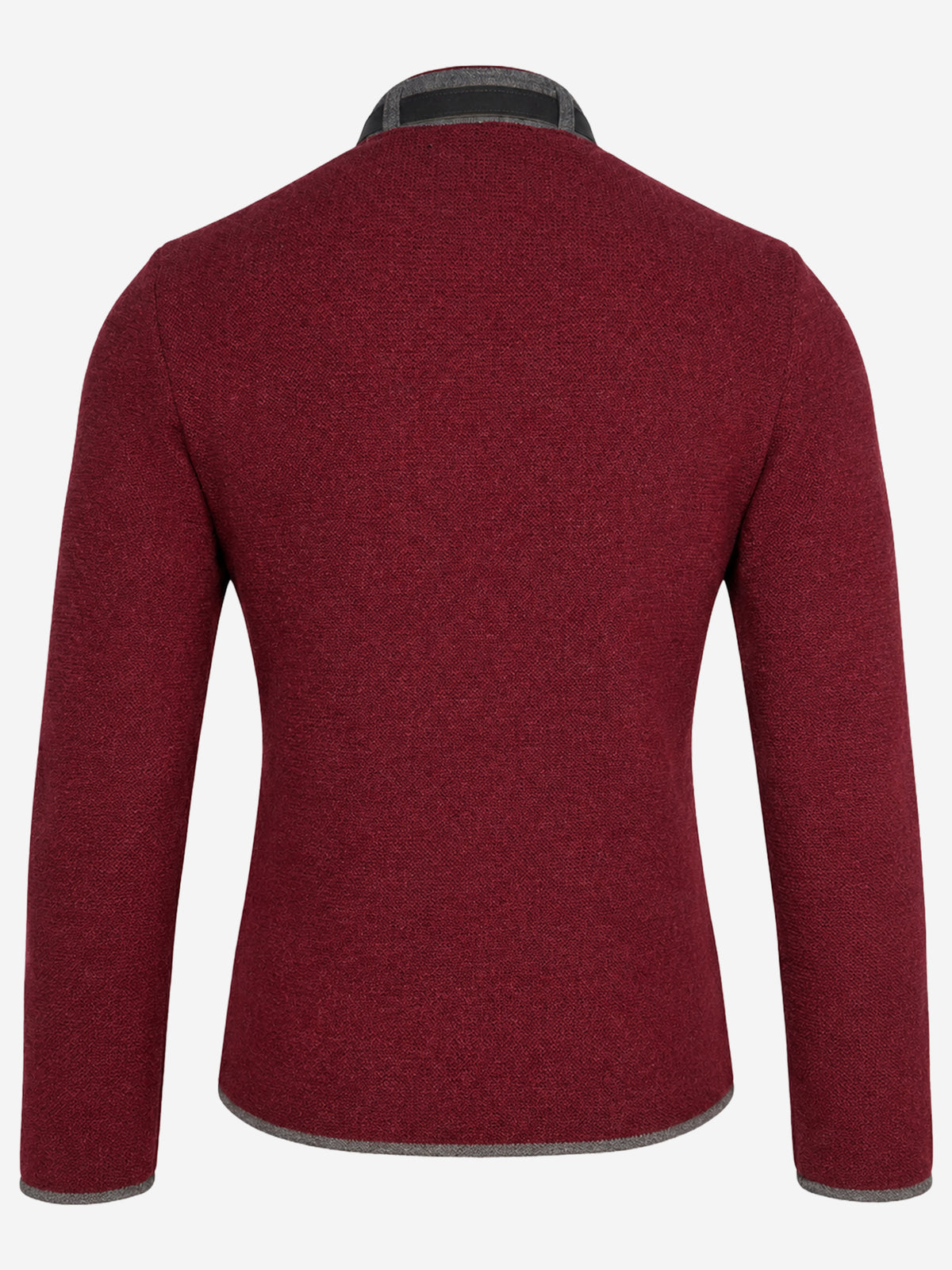 Strickjacke jonas in merlotrot