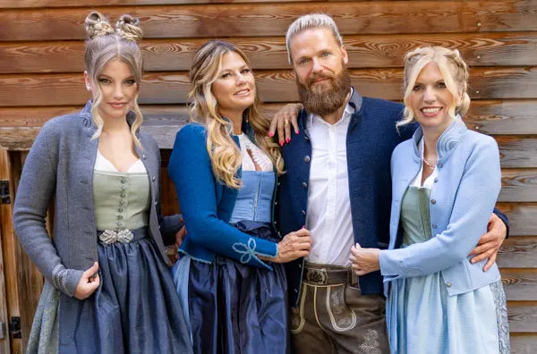Trachten shooting mit der flechteria & litzlfelder manufaktur