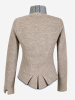 Load image into Gallery viewer, Strickblazer Daphne in Beige
