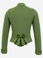 Load image into Gallery viewer, Strickjacke Elisa in Maigrün
