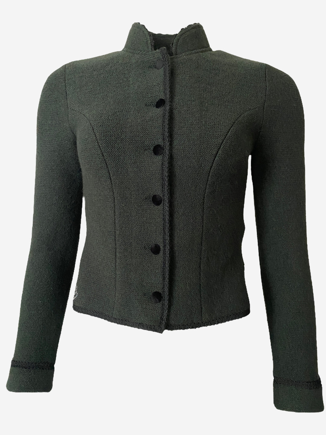 Trachtenjacke Elisa in Olivgrün