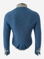 Load image into Gallery viewer, Trachtenjacke Mia in Petrolblau
