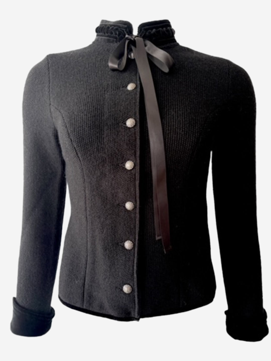 Trachtenjacke Anja in Schwarz