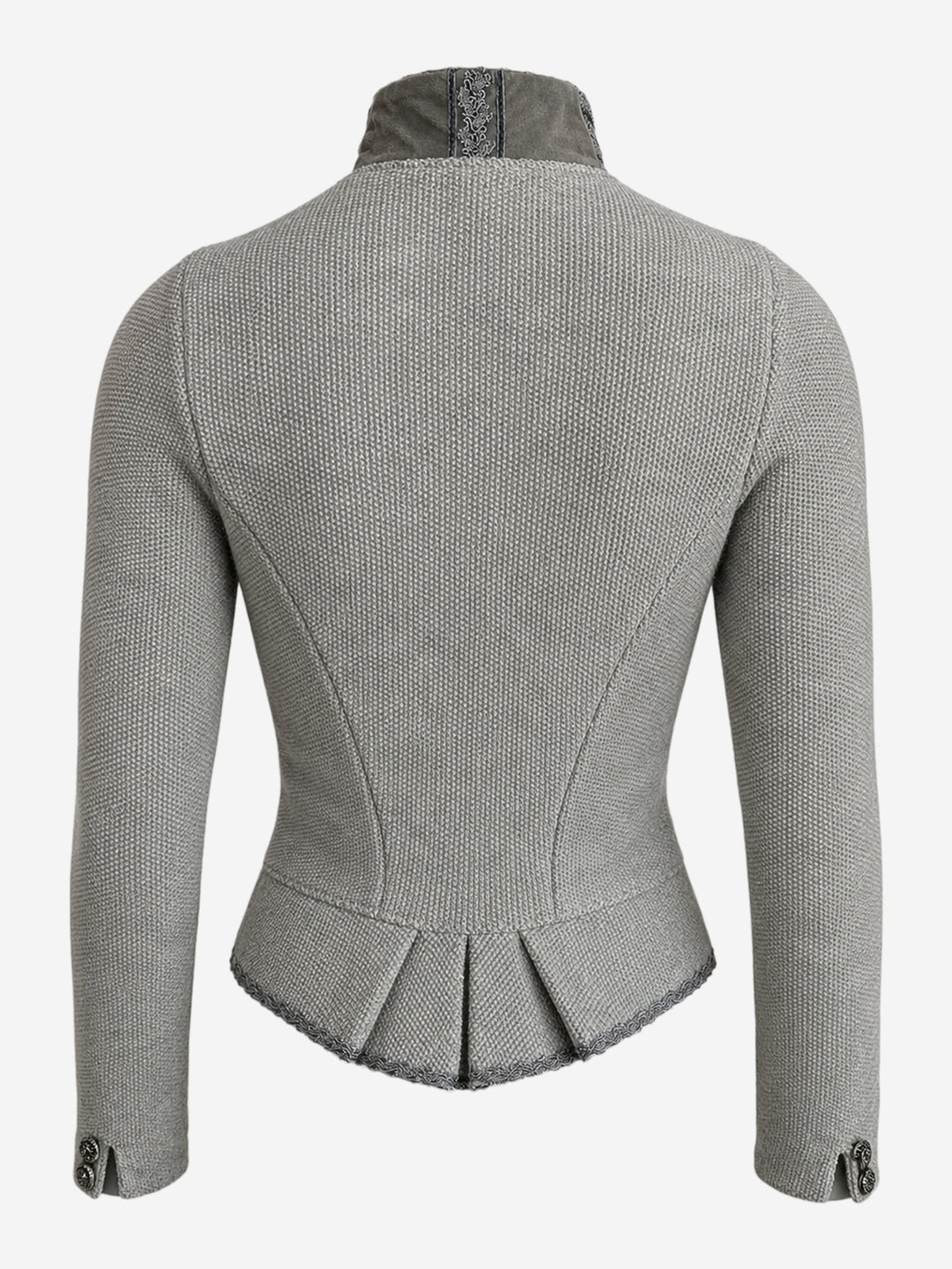Strickblazer Caro in Silbergrau