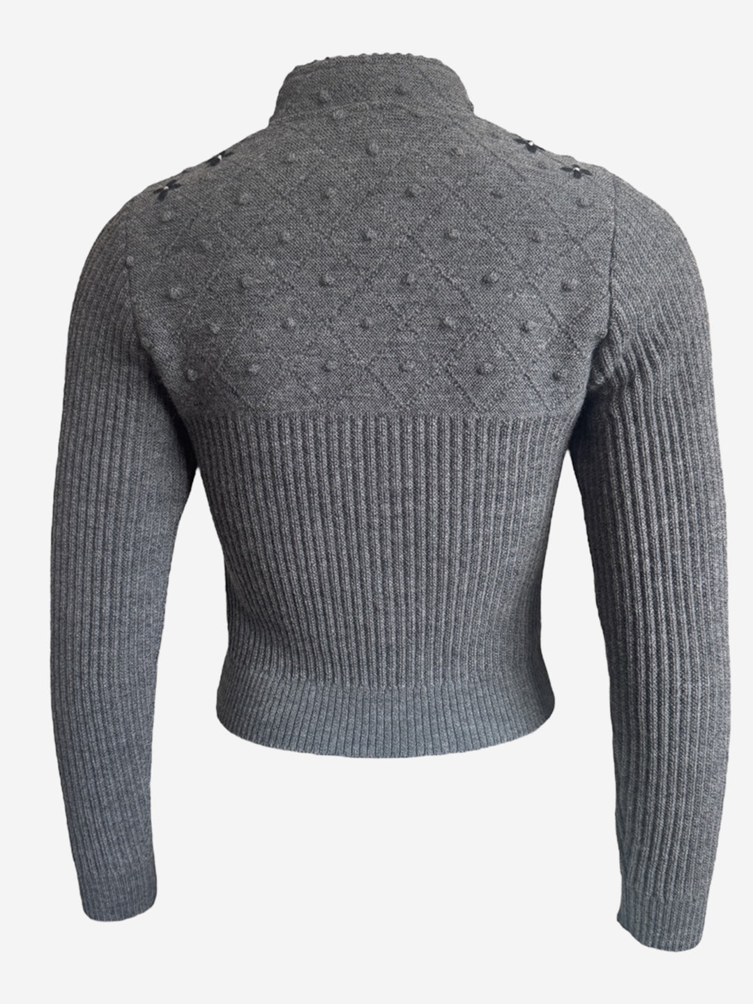 Strickblazer Mia in Grau