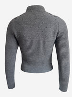 Load image into Gallery viewer, Strickblazer Mia in Grau
