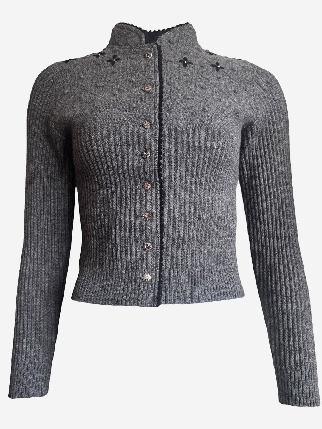 Strickblazer Mia in Grau
