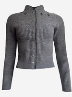 Load image into Gallery viewer, Strickblazer Mia in Grau

