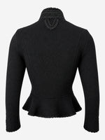 Load image into Gallery viewer, Strickblazer Lea in Schwarz
