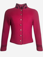 Load image into Gallery viewer, Trachtenjacke Ingrid in Fuchsia
