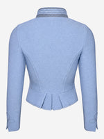 Load image into Gallery viewer, Trachtenjacke Amara in Hellblau
