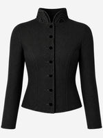 Load image into Gallery viewer, Trachtenjacke Amara in Schwarz
