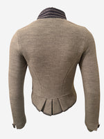 Load image into Gallery viewer, Strickblazer Ariana in Silbergrau
