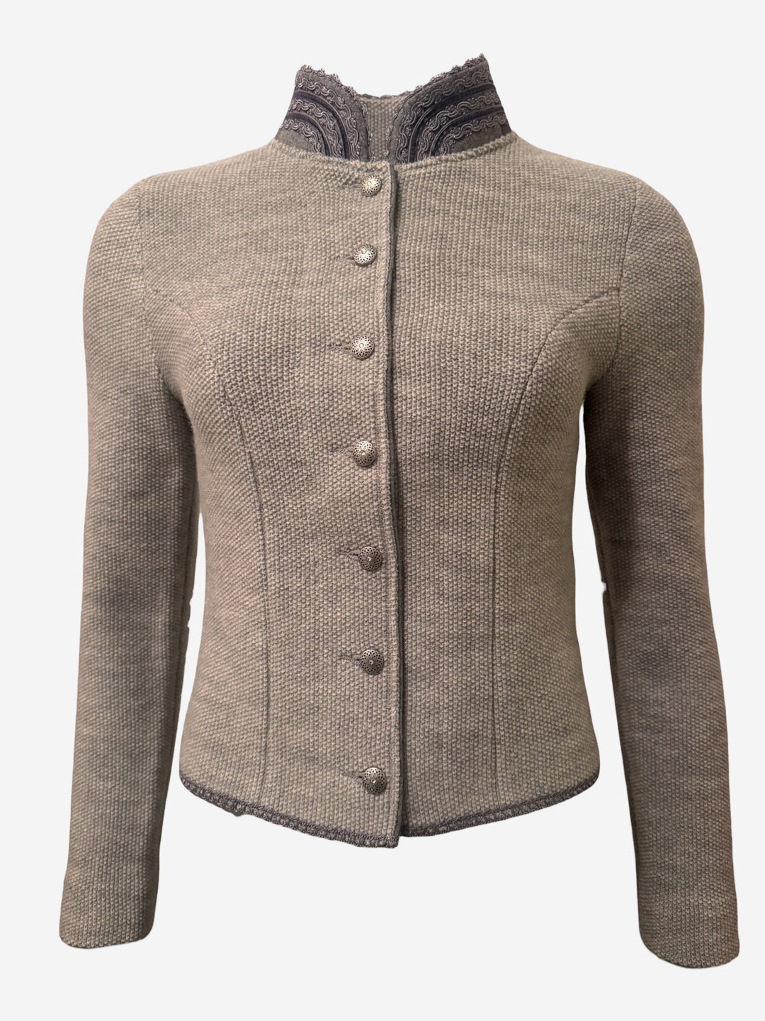 Strickblazer Ariana in Silbergrau