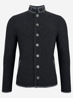 Load image into Gallery viewer, Strickjacke Jonas in Anthrazit

