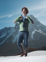 Load image into Gallery viewer, Kapuzenjacke Basti in Maigrün
