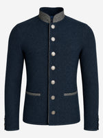 Load image into Gallery viewer, Trachtenjacke Alex in Marineblau
