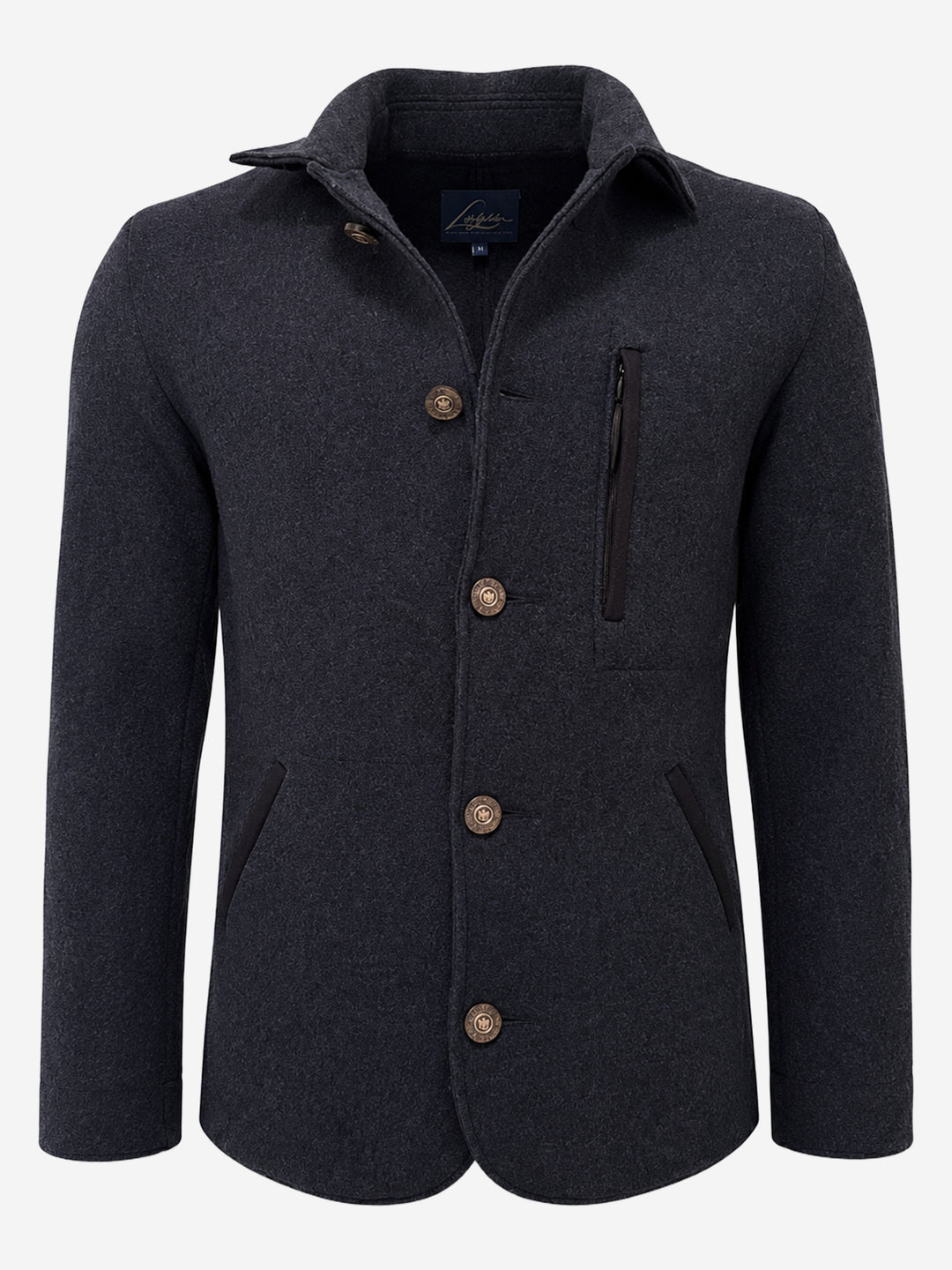 Walkjacke Johannes in Dunkelblau