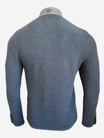 Load image into Gallery viewer, Strickjacke Paul in Marineblau
