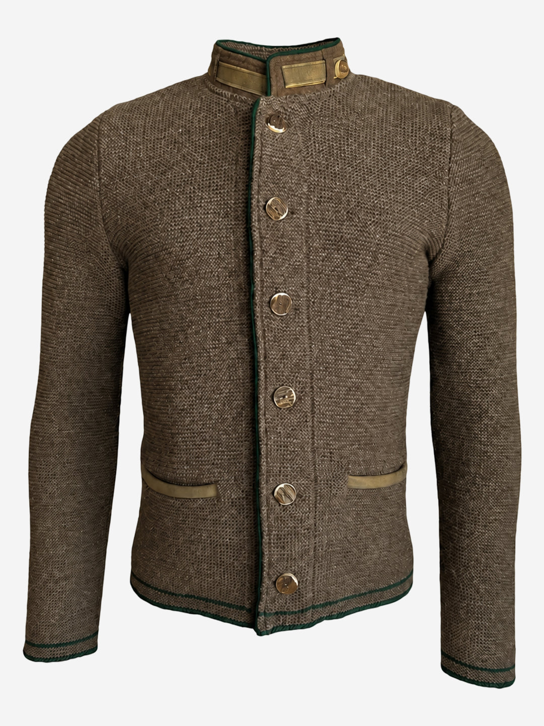 Strickjacke Hannes in Mittelbraun