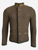 Load image into Gallery viewer, Strickjacke Hannes in Mittelbraun
