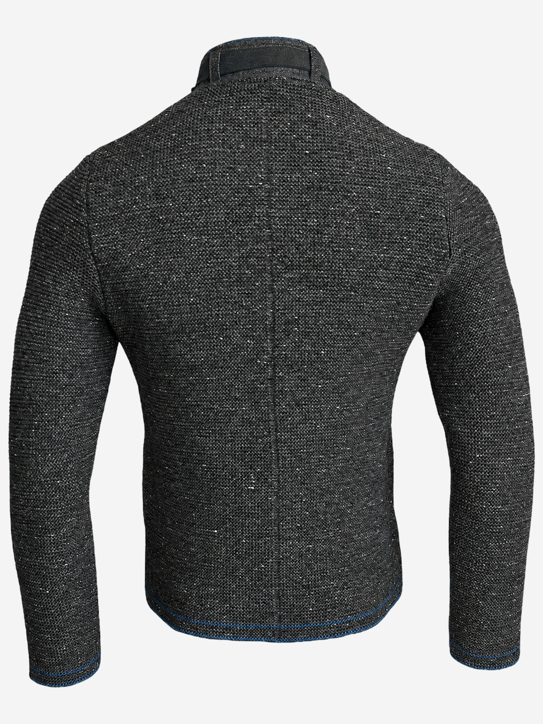 Strickjacke Hannes in Mittelgrau