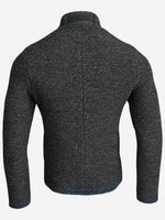 Load image into Gallery viewer, Strickjacke Hannes in Mittelgrau
