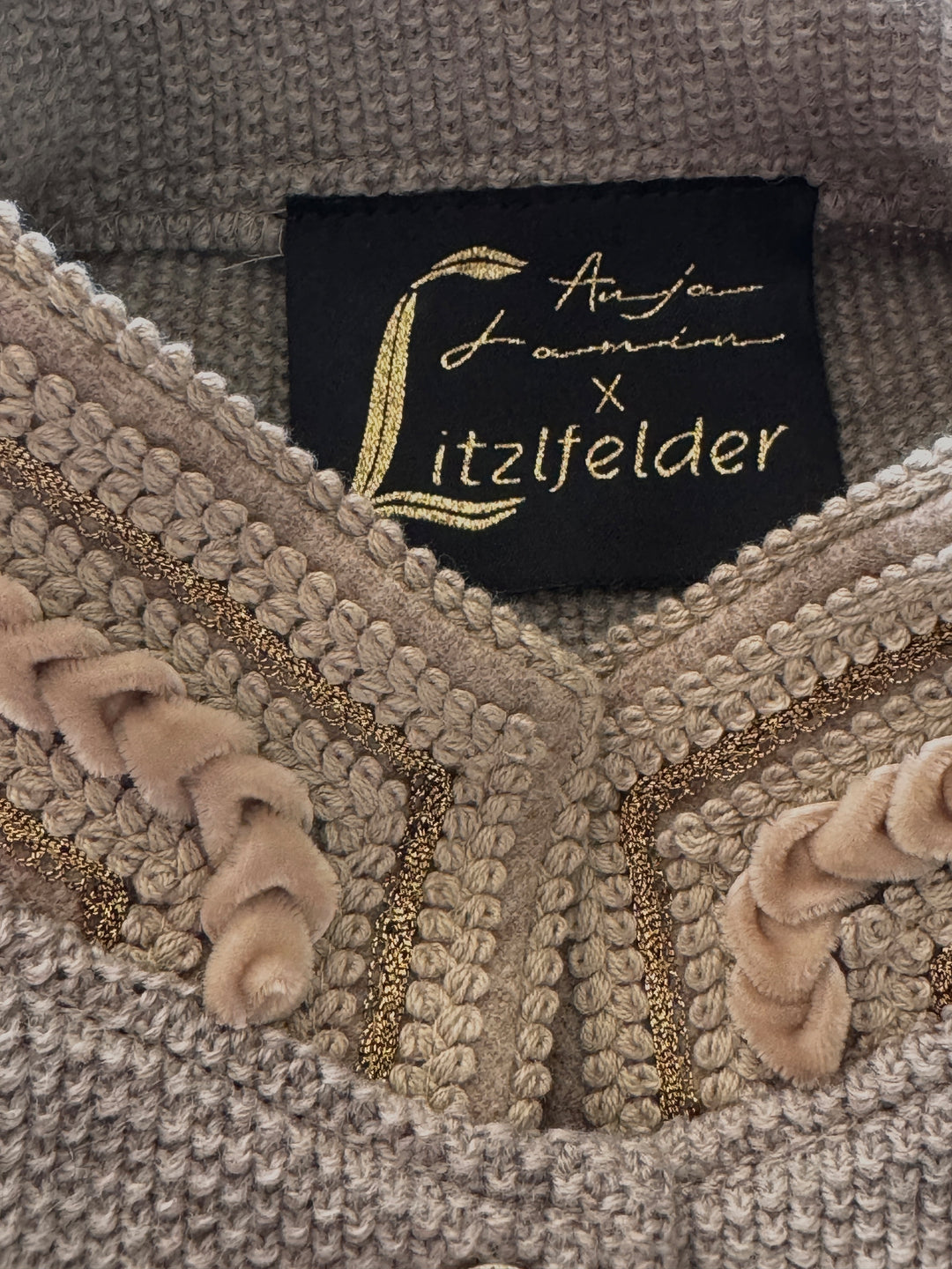 Trachtenjacke Anja in Beige
