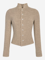 Load image into Gallery viewer, Trachtenjacke Anja in Beige - BUNTE Limited Edition
