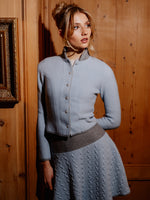 Load image into Gallery viewer, Trachtenjacke Marleen in Hellblau
