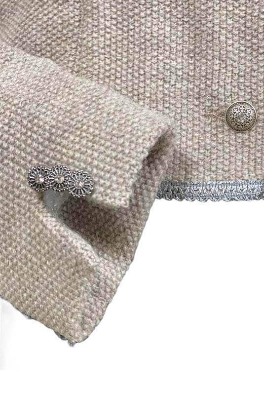 Strickblazer Daphne in Beige