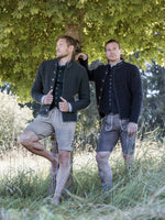 Load image into Gallery viewer, Strickjacke Jonas in Olivgrün
