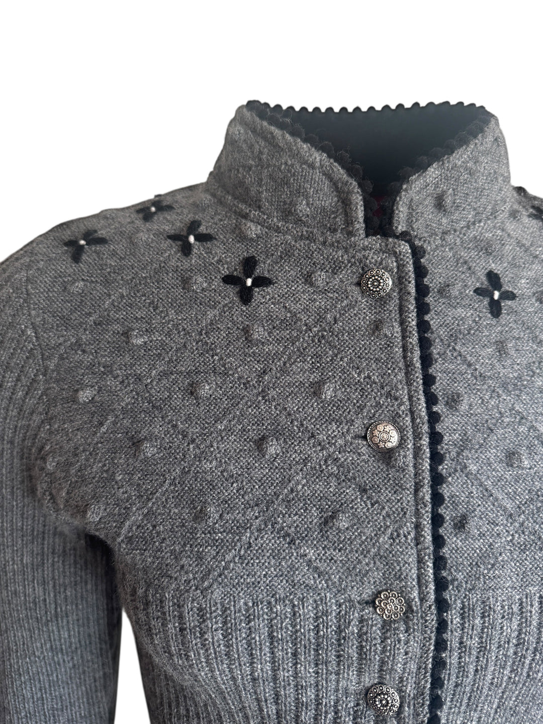 Strickblazer Mia in Grau