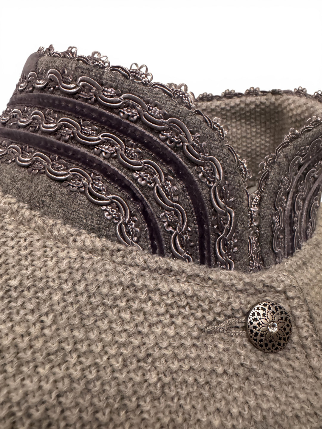 Strickblazer Ariana in Silbergrau