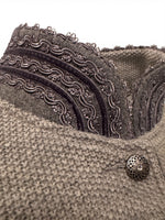 Load image into Gallery viewer, Strickblazer Ariana in Silbergrau
