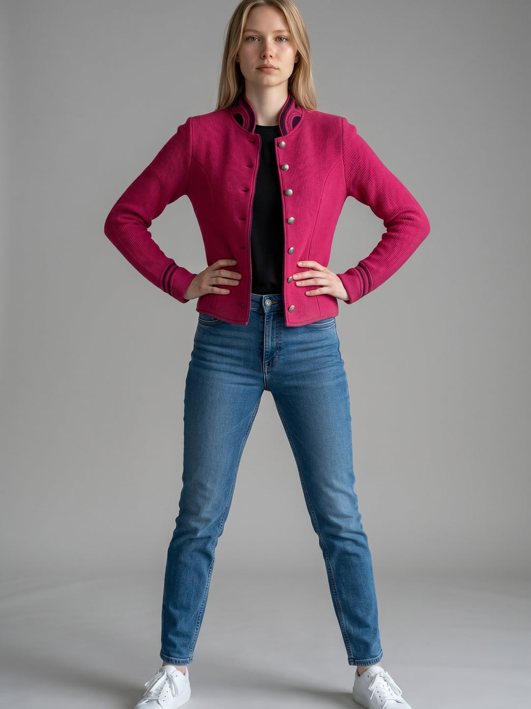Trachtenjacke Ingrid in Fuchsia