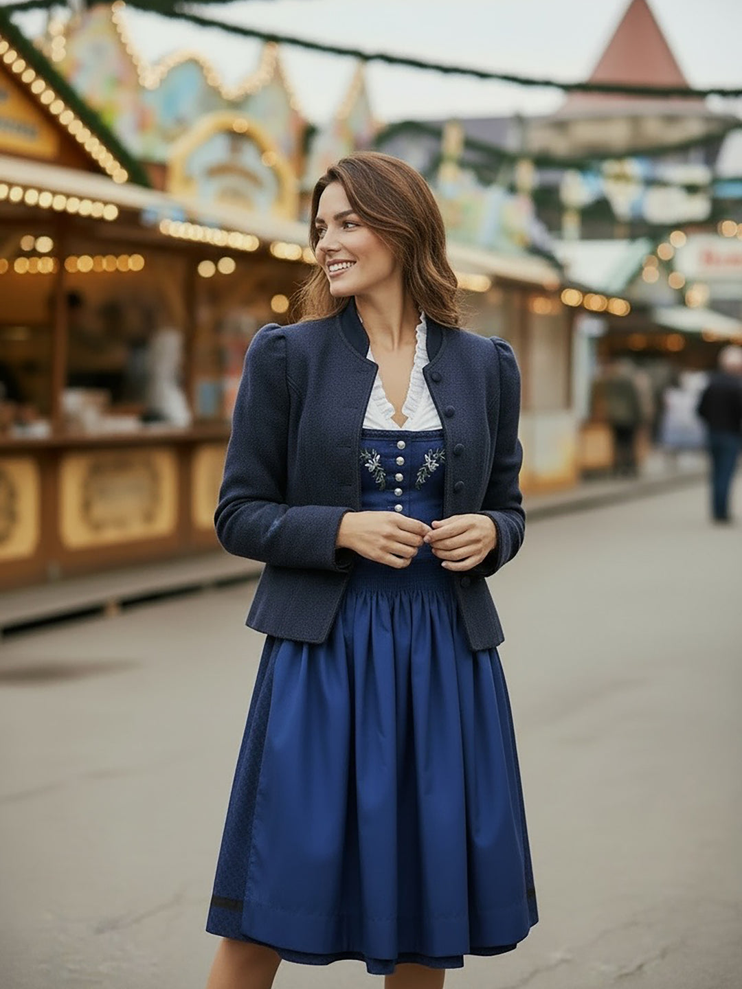 Walkblazer Johanna  in Marineblau